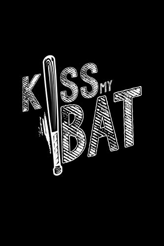 Kiss bat: 6x9 baseball | lined | ruled paper | notebook | notes