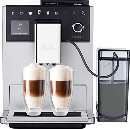 Melitta Latte Select Kaffeevollautomat, silber