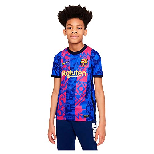 Nike - FC Barcelona Saison 2021/22 Trikot Other Spielausrüstung, L, Unisex