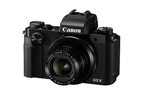 Canon PowerShot G5 X Digitalkamera (20,2 MP, 7,5cm (3 Zoll) WLAN, NFC, Image Sync, 1080p, Full HD) schwarz