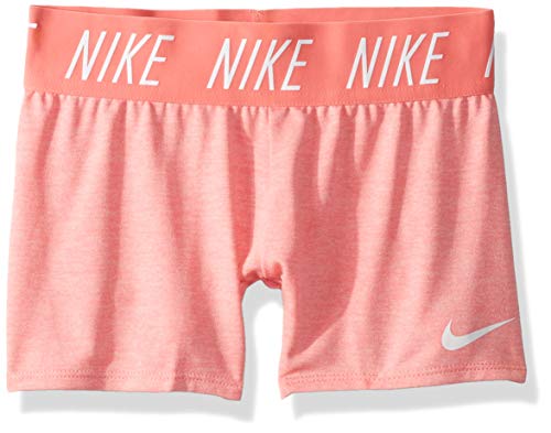 Nike Mädchen G Nk Dry Short Trophy 4in Kurze Hose, pink Gaze/Htr/White, M