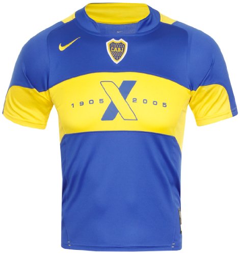 Nike CA Boca Juniors Trikot Home 2005 Kindergröße (M)