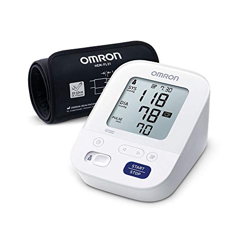 Omron X3 Comfort Blutdruckmessgerät – Messgerät zur Blutdrucküberwachung zu Hause – Mit Intelli Wrap Manschette für präzise Messungen – 