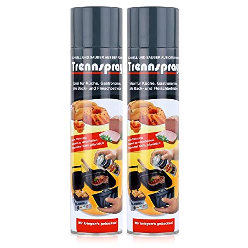 boyens Trennspray Trennspray, Transparent, 600 ml (2er Pack), 1200