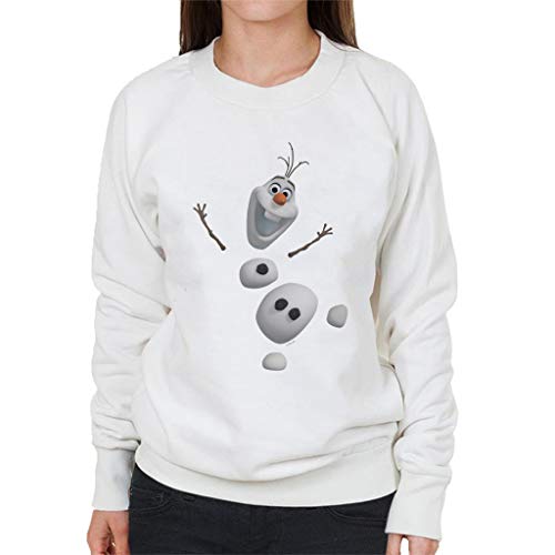 Disney Frozen Olaf In Pieces Excited Women's Sweatshirt