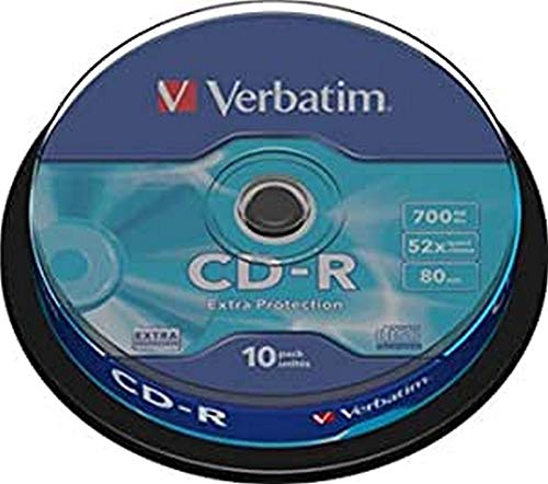Verbatim CD-R 700MB 52x Extra Protection Surface Shrink 10