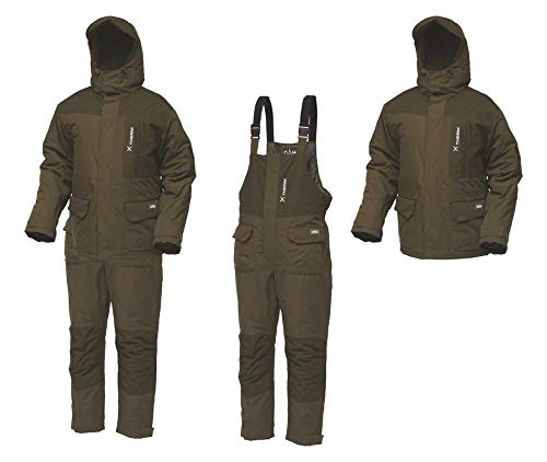 Dam Xtherm Winter Suit, 2-teiliger Deluxe-Thermoanzug und Kälteschutz in den Größen M-3XL, wasserdicht (8000mm Wassersäule), 100% Polyester (Größe M)