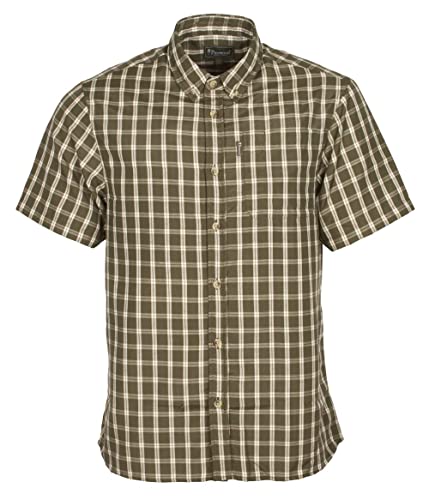 Pinewood Herren Summer Shirt Hemd Beige/Grau/Oliv/Braun 3XL