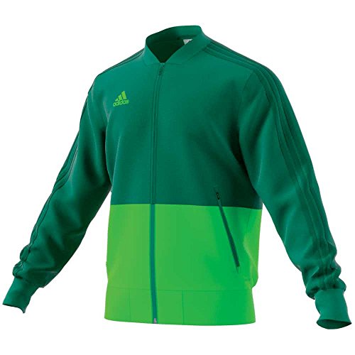 adidas Herren Condivo 18 Trainingsjacke, Bold Green/Solar Green, XXL