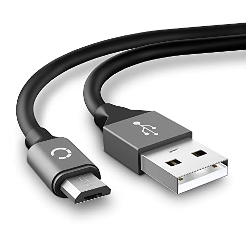 CELLONIC® 2m Ersatz USB Kabel kompatibel mit Polar M400 / A370 / A360 / RC3 Smartwatch Ladekabel Micro USB auf USB A 2.0 Datenkabel 2A, Sportuhr Fitness Uhr