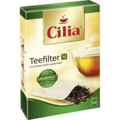 1000 x CILIA® Teefilter M (mit und ohne Halter verwendbar) AROMAGIC