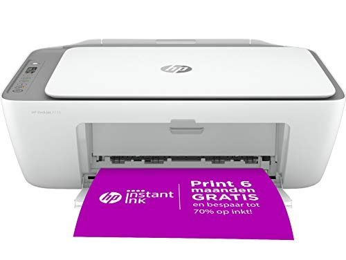 HP DeskJet 3750 Multifunktionsdrucker (Drucken, Scannen, Kopieren, WLAN, Airprint, mit 4 Probemonaten HP Instant Ink Inklusive), Weiß, 40,3 x 14,1 x 17,7