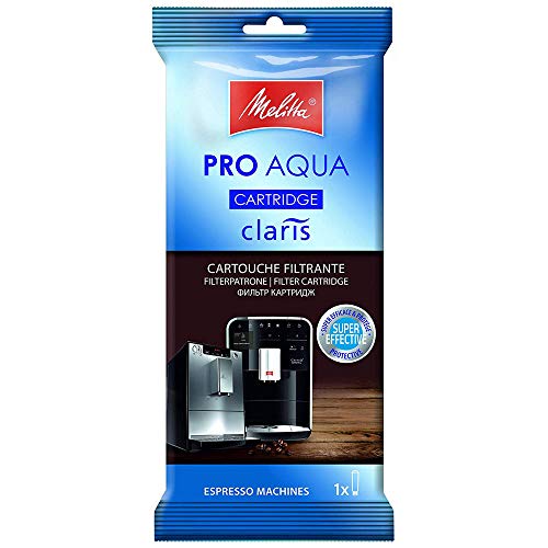 Melitta 192830 Filterpatrone für Kaffeevollautomaten | Pro Aqua | Vorbeugung von Verkalkung | Einfache Anwendung | 1 Patrone
