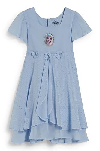 C&A Kinder Mädchen Kleid oberhalb des Knies Empire hellblau 110