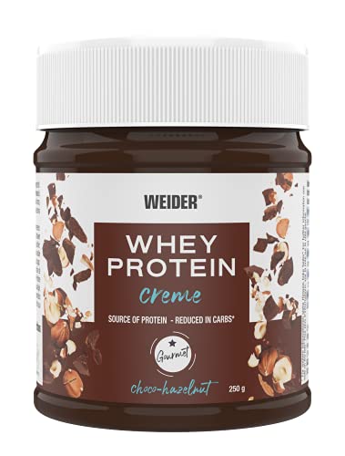 WEIDER Whey Protein Choco Creme, leckerer Schoko-Haselnuss Aufstrich mit 21% Protein