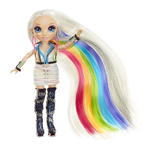 Rainbow High 569329E7C Haarstudio - Exklusive Amaya Raine Puppe mit extra langem Haar und waschbaren 5-in-1-Farben