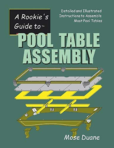 Pool Table Assembly: Detailed and Illustrated Instructions for Most Pool Tables (English Edition)
