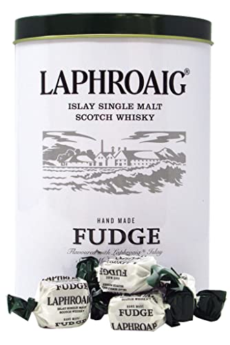 Gardiner's of Scotland Whisky Fudge Laphroaig – 250 g – Handgemachte, weiche Whisky-Karamell-Bonbons