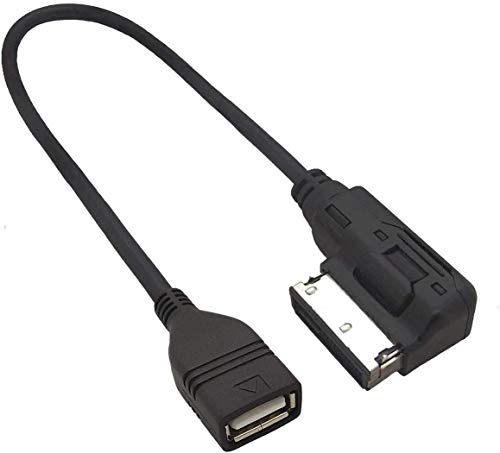 Auto USB Audio Kabel Adapter CD Player Radio Kabel für Audi/VW Media Device Interface (MDI) Musikschnittstelle (AMI) Verbinden Sie das Musikspeichergerät mit dem USB-Anschluss