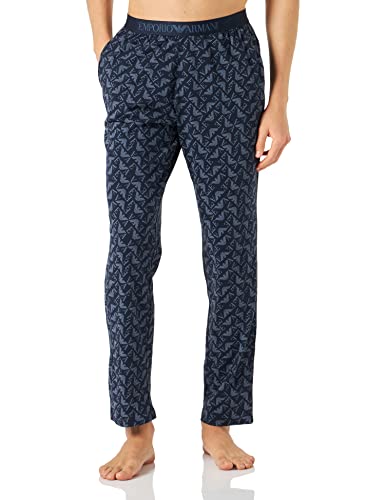 Emporio Armani Underwear Herren Pattern Mix Pyjamas, Blue, M