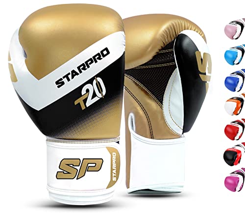 Starpro | T20 Boxhandschuhe für Harte Schläge & schnelles K.O. | Boxhandschuhe Männer, Boxhandschuhe Damen, Box Handschuh Herren Set, Boxen Sport, Box Training, Box Handschuhe, Boxing Gloves