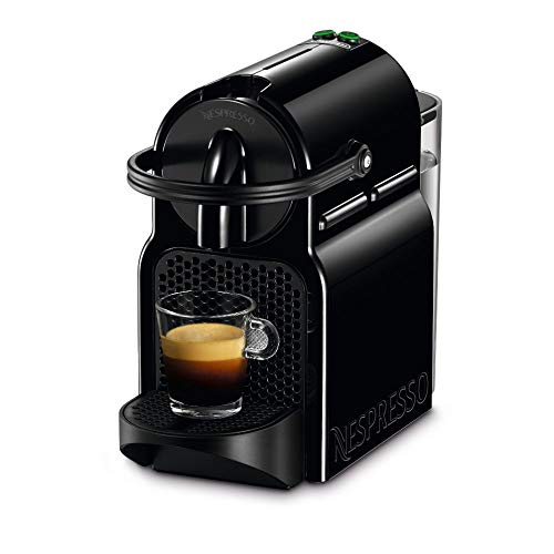 De'Longhi Nespresso Inissia EN 80.B, Hochdruckpumpe, Energiesparfunktion, kompaktes Design, Schwarz