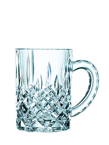 Spiegelau & Nachtmann, Bierkrug mit Schliffdekoration, Kristallglas, 600 ml, 0095635-0 Noblesse