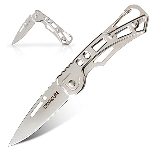 COVACURE Messer Taschenmesser Klappmesser für Outdoor, Camping, Survival & Angeln