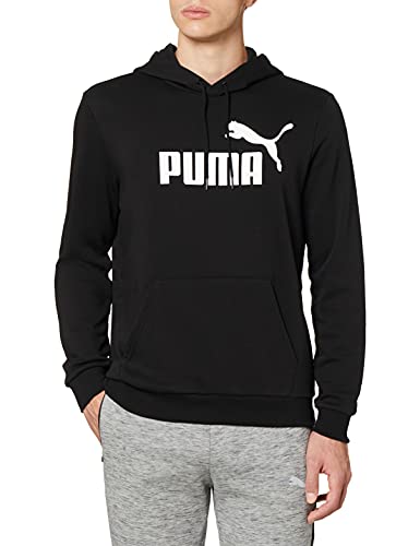 PUMA Herren Big Logo Hættetrøje Tr Pullover, Puma Black, XXL EU