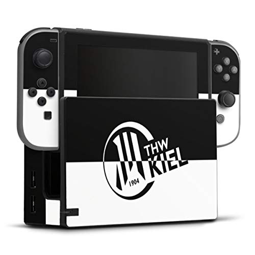 DeinDesign Skin kompatibel mit Nintendo Switch Folie Sticker Handball THW Kiel Fanartikel