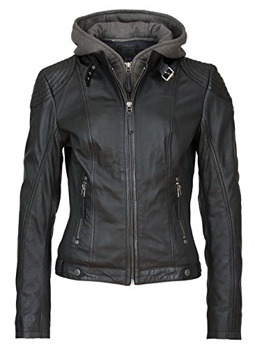 Gipsy Cacey Frauen Lederjacke schwarz S 100% Leder Basics, Biker, Casual Wear