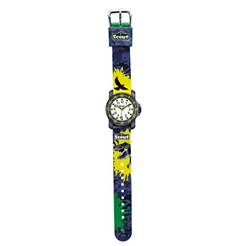 Scout Jungen-Armbanduhr Analog Quarz Textil 280376039