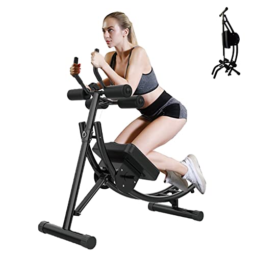 Bauchtrainer Faltbarer Bauchmuskeltrainer Rückentrainer für zu Hause Sit-up-Bank mit LCD-Display Trainingsgeräte für Rumpf, Arme, Bauch- und Beinmuskulatur