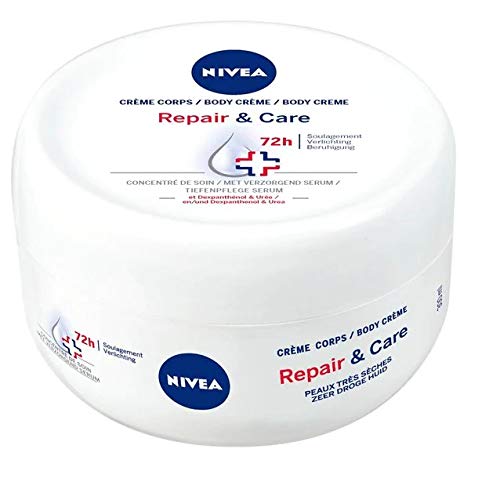 Nivea Body Cream - Repair & Care - 6er Pack (6 x 300 ml)