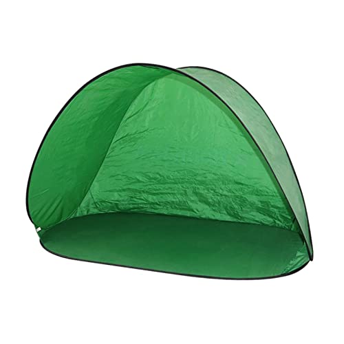 HUAYU 1-2 Person Automatisches Zelt Sunblock wasserdichte langlebige tragbare Strandzelt 59.06x39.37x31.50 Zoll Campingzelt (Color : Green)
