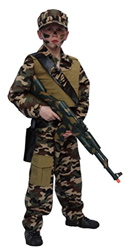 Karneval-Klamotten Kostüm Soldat Kostüm Junge Karneval Armee Jungenkostüm