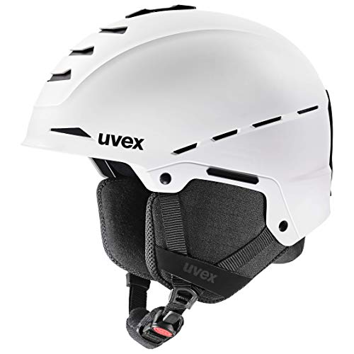 uvex Unisex - Erwachsene, legend Skihelm, white mat, 52-55 cm