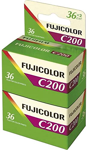 Fuji 200-135 Color Negativfilm (36-Aufnahmen, 2-er Pack)