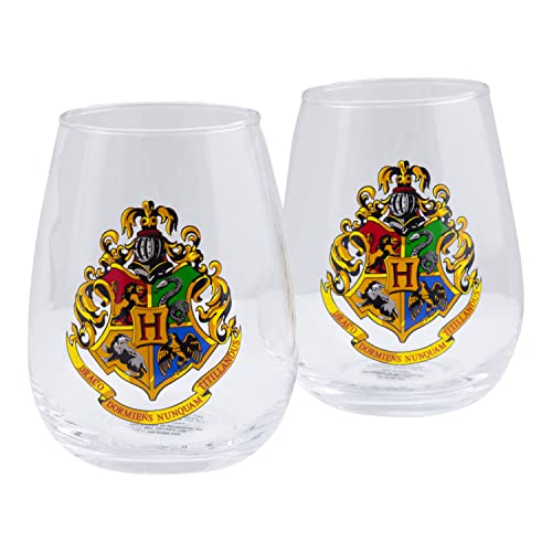 Harry Potter Gläser-Set Hogwarts, 2 Gläser