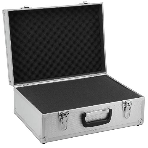 Aluminium-Koffer (LxBxH) 45 x 32 x 17,5 cm Alukoffer Koffer Farbe Silber/Alu Werkzeug Kasten Box
