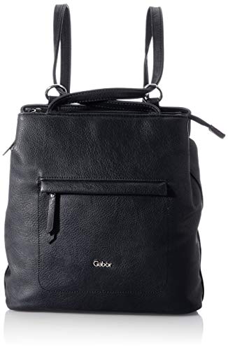 Gabor bags MINA Damen Rucksack M, black, 24,5x9x32