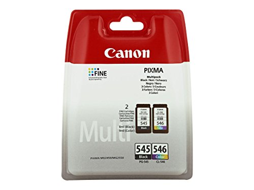 Canon 8287B005 original Tinten Multipack Schwarz und Mehrfarbig für Pixma Inkjet Drucker