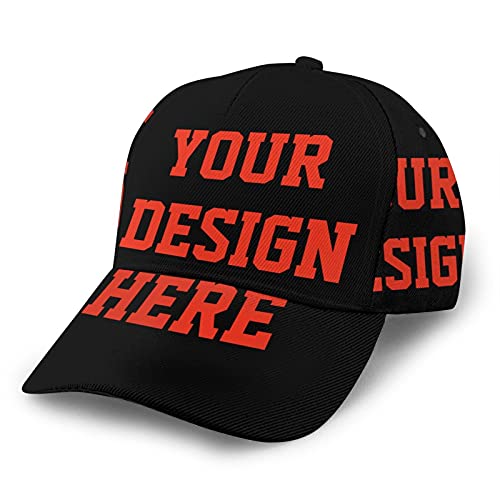 Custom Hats Herren Kappe Damen Baseball Cap Customize Hat Design Ihr eigenes Logo Personalized Text Bild Hüte für Männer & Frauen