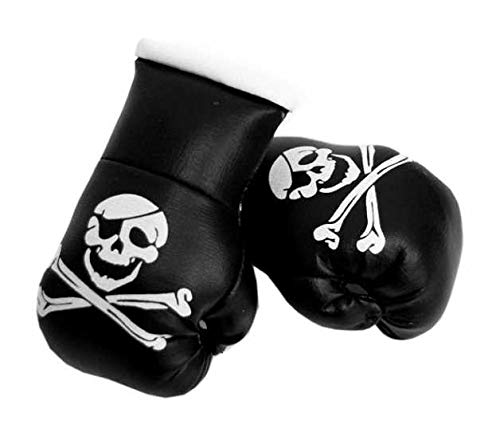 kenai dark Mini Boxhandschuhe Totenkopf,Mini Boxing Gloves Skull, Mini guantes de boxeo del cráneo