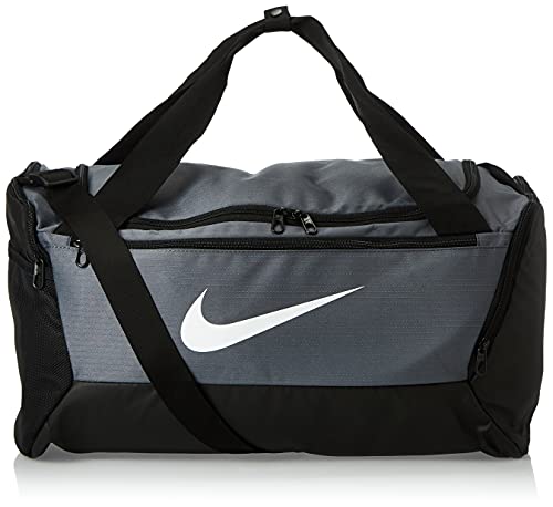 Nike Brasilia Carry-On Luggage, Flint Grey/Black/White, One Size
