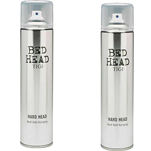 TIGI 2x Bed Head Hard Head Hairspray 385 Ml