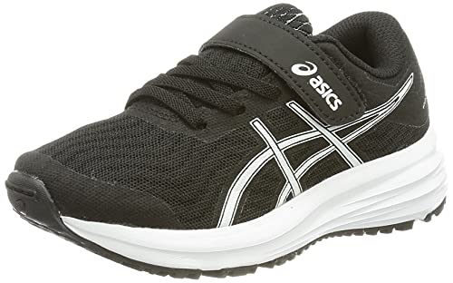 ASICS Unisex Kinder Patriot 12 Ps Running Shoe, Black/White, 27 EU