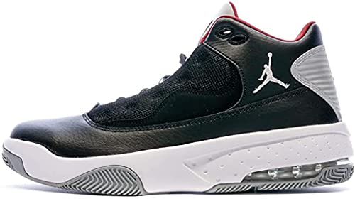 Nike Jordan Max Aura 2 - Black/Gym red-White-Wolf Grey, Größe:11