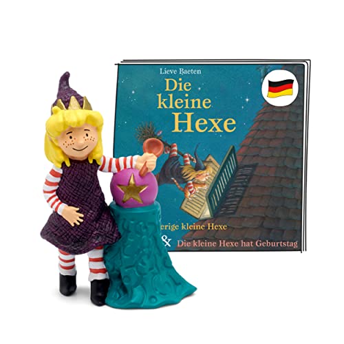 tonies Hörfigur für Toniebox, Die neugierige kleine Hexe/Die kleine Hexe hat Geburtstag, Hörspiel mit Musik für Kinder ab 5 Jahren, Spielzeit ca. 55 Minuten