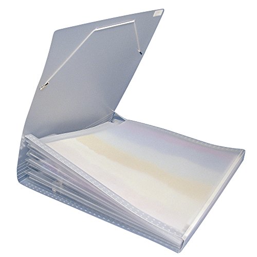 Rayher 7870500 Fächertasche für Scrapbooking-Papiere, 33x33,5cm, 7 Fäc